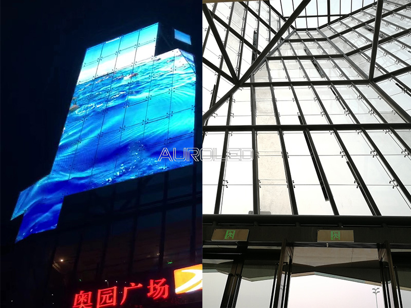 珠海奧園<a href=http://nwsoft.com.cn/toumingping/ target=_blank class=infotextkey>透明屏</a>點(diǎn)亮效果